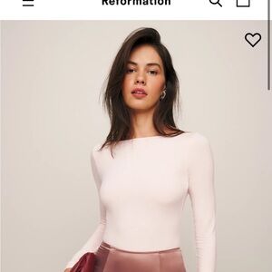 Reformation Winnie Knit Bodysuit